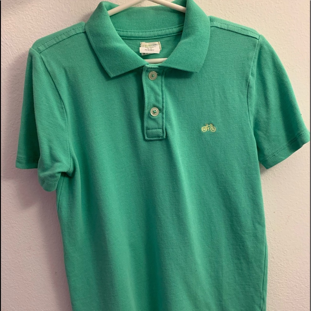Light Green Boys’ Crewcuts Short Sleeve Pique Polo